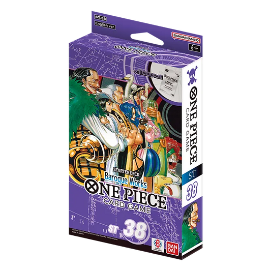 One Piece Card Game Starter Deck ST-38 Baroque Works – English