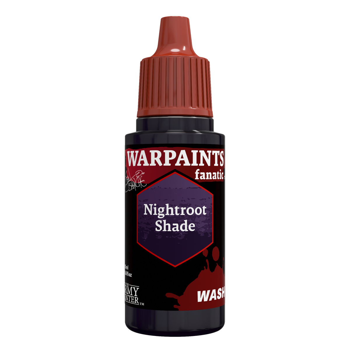 The Army Painter John Blanche Nightroot Shade wash paint, single 18 ml bottle