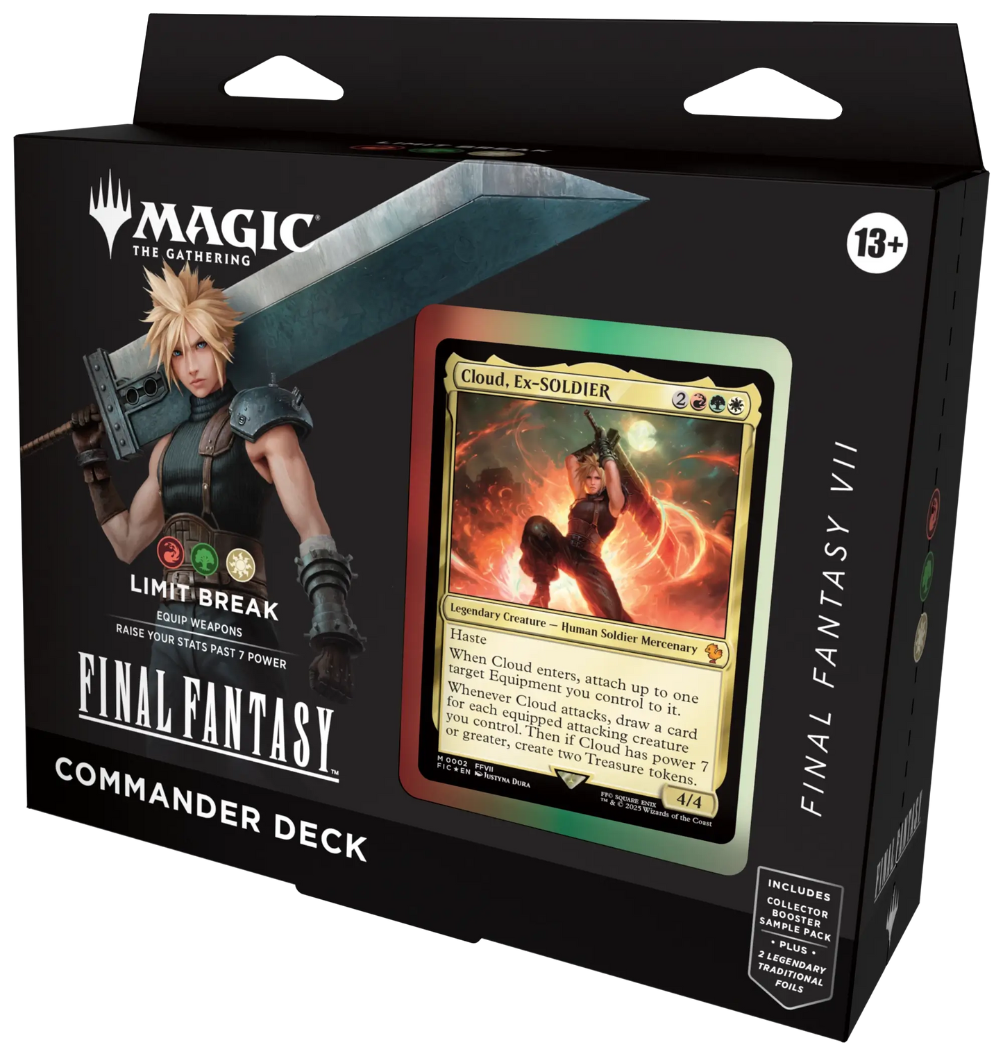 Magic: The Gathering - FINAL FANTASY Commander Deck: Limit Break - English regular black-box Commander Deck
