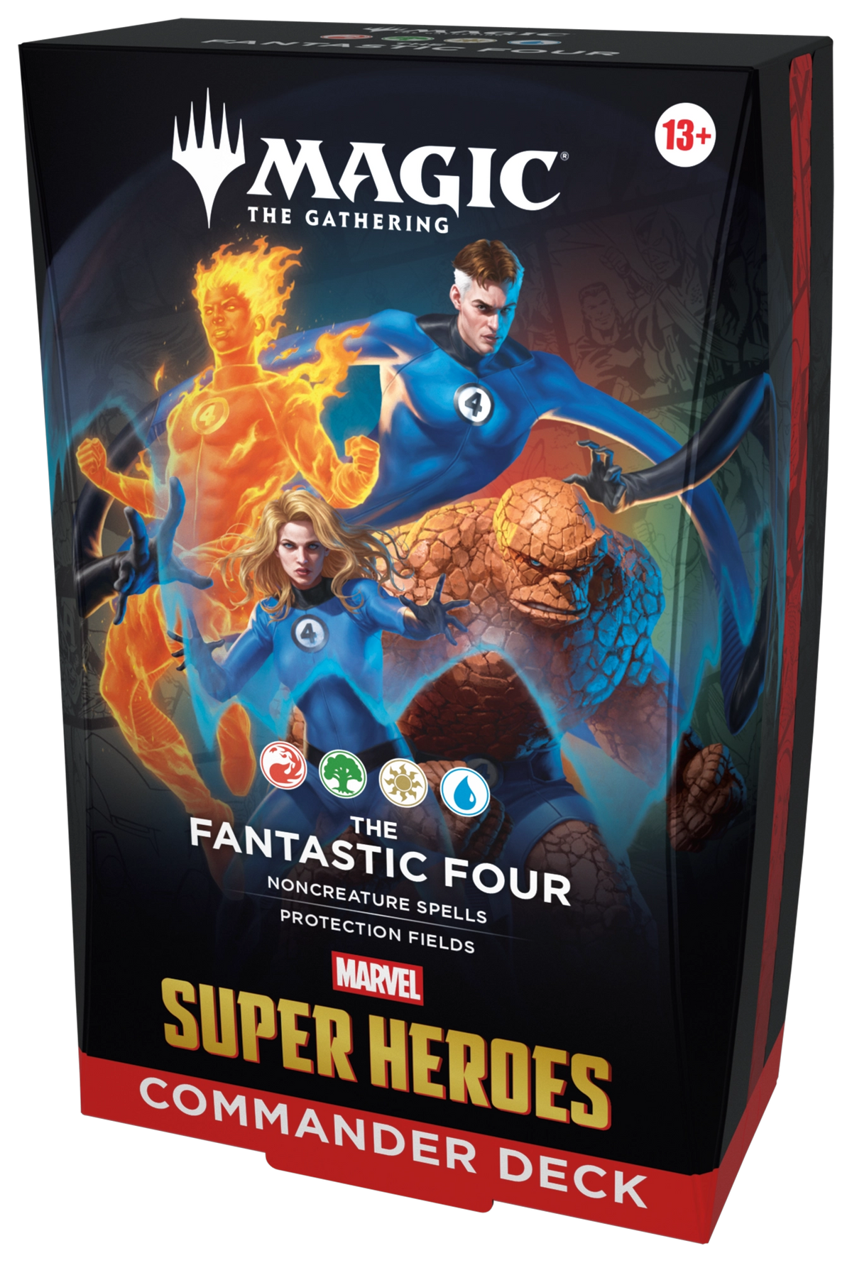 Magic The Gathering Marvel Super Heroes The Fantastic Four, English Commander Deck retail box