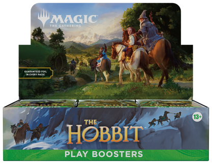 MTG The Hobbit Play Booster display containing the individual booster packs