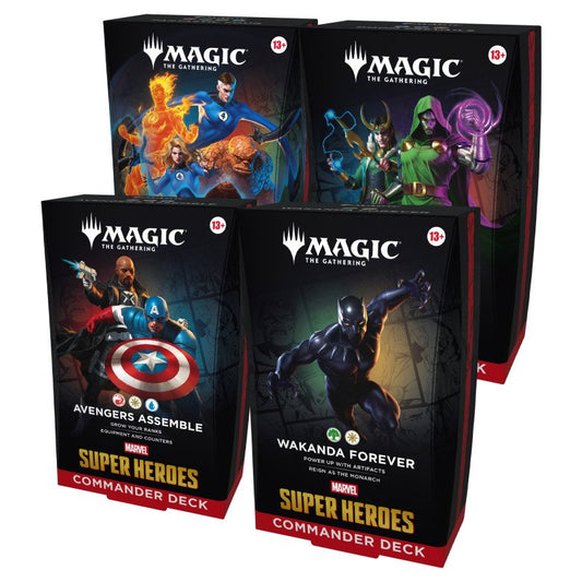 Magic: The Gathering Marvel Super Heroes Commander Deck - Avengers Assemble - EN preorder product image