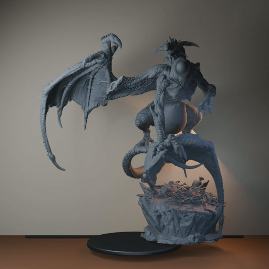 Brodmada Spawnsnatcher Orc Miniatures - Brodmada Spawnsnatcher - turntable view