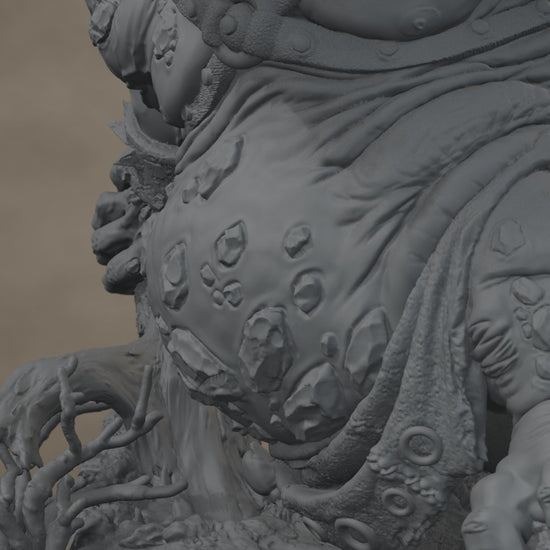 Big'un Flinga - digital render - cinematic rise and pullback, 17 seconds at 30 FPS