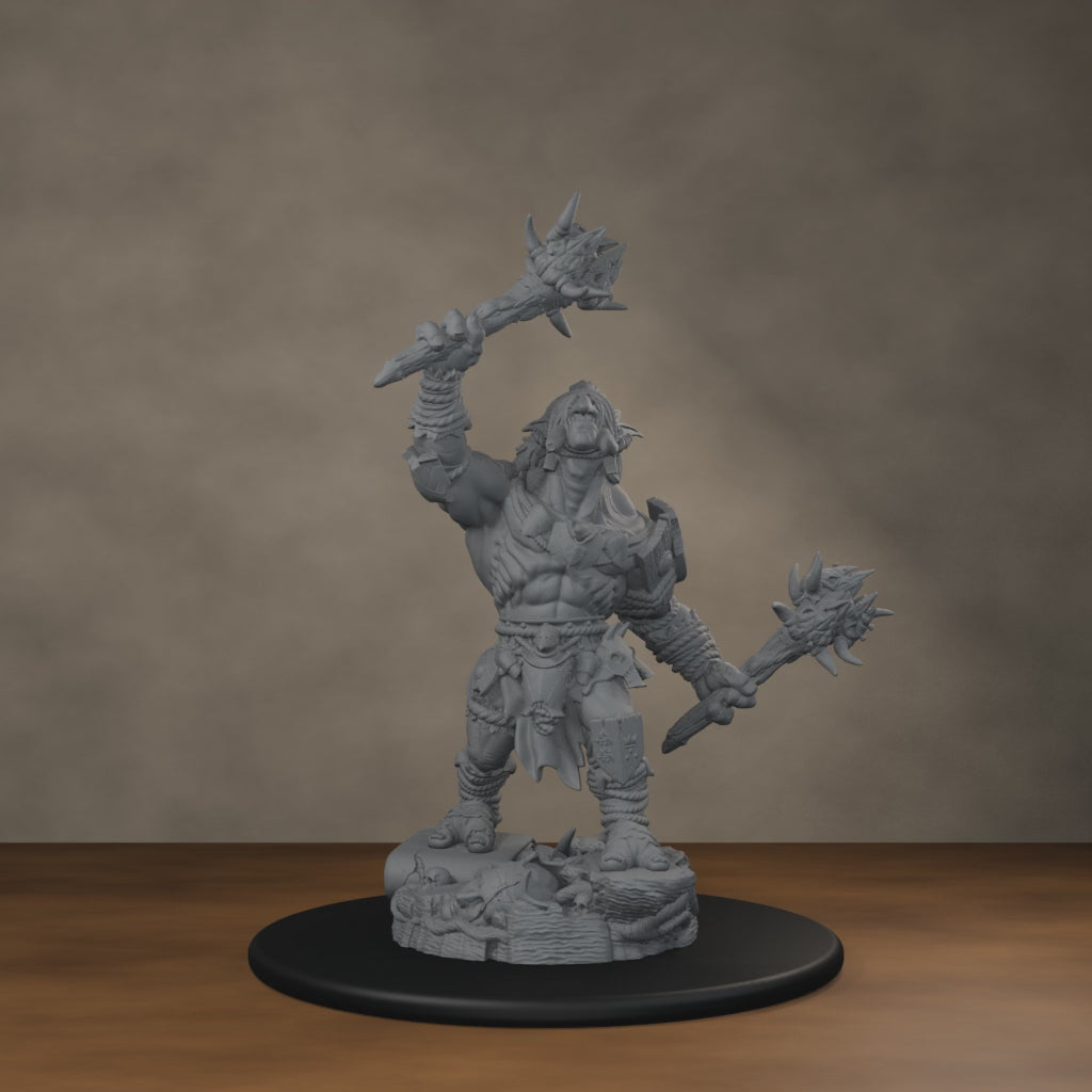 Blackspring Troll Pose 03: digital render, 720-degree turntable, 30 seconds at 30 fps