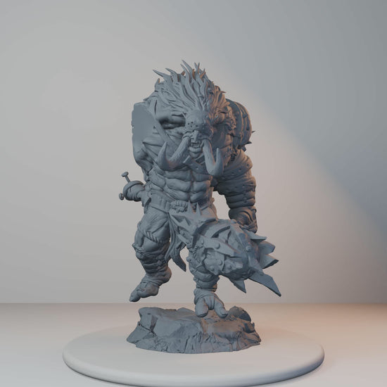 Wildlad Orc Miniatures - Wildlad - turntable view