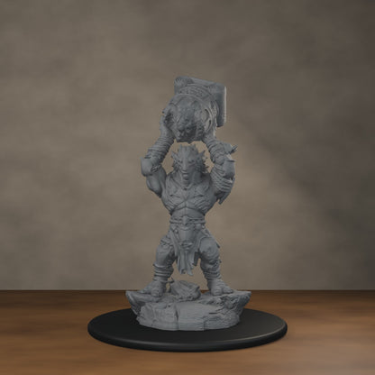 Blackspring Troll Pose 04: digital render, 720-degree turntable, 30 seconds at 30 fps