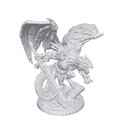 Stone Dragon miniature by Late Night Miniatures - interactive 3D model