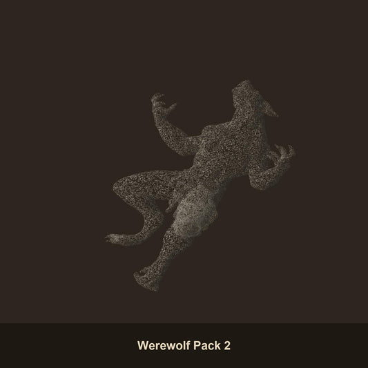 Werewolf Pack Fantasy Miniatures pose 2