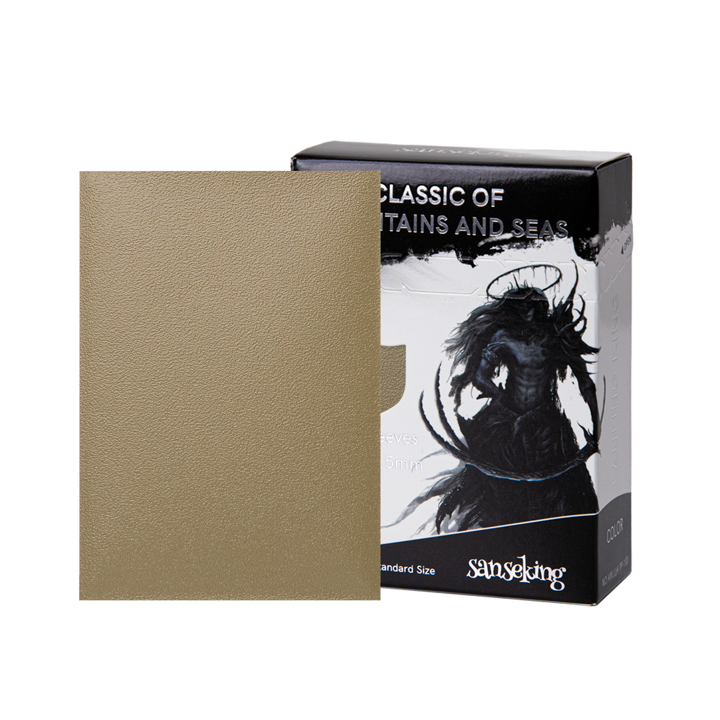 Sanseking Lanling King Tournament Sleeves - Standard Size (100) - Bronze - official Sanseking product image