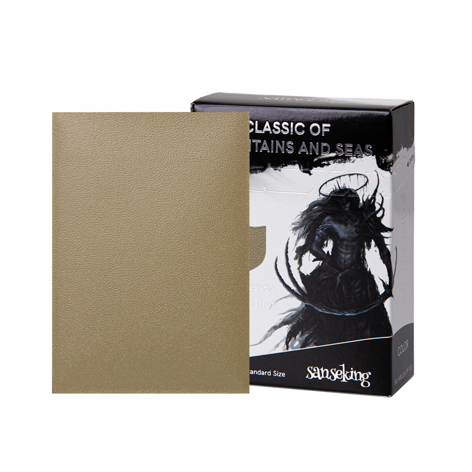 Sanseking Lanling King Tournament Sleeves - Standard Size (100) - Bronze - official Sanseking product image