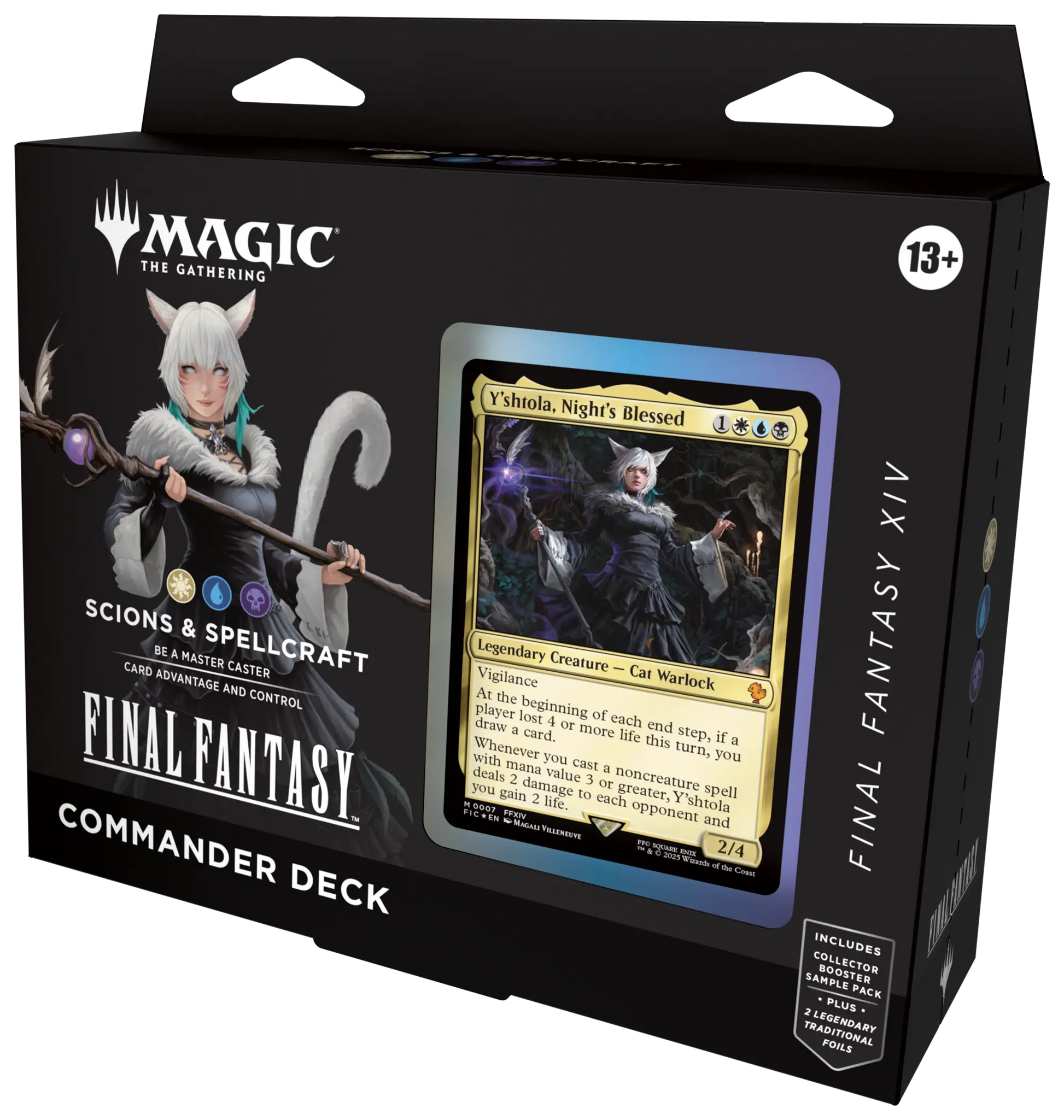 Magic: The Gathering - FINAL FANTASY Commander Deck: Scions & Spellcraft - English regular black-box Commander Deck