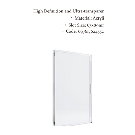 Sanseking Clear Shell Card Holder - Clear - official Sanseking product image