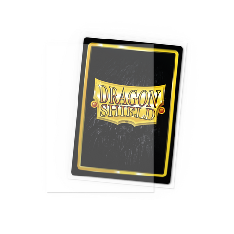 Official product image: Dragon Shield Clear Non-Glare Matte Sleeves V2 (100), alternate view 2