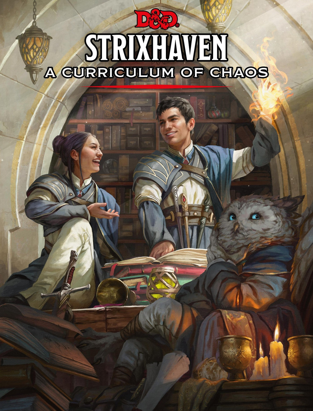 Dungeons & Dragons Strixhaven: A Curriculum of Chaos – official cover