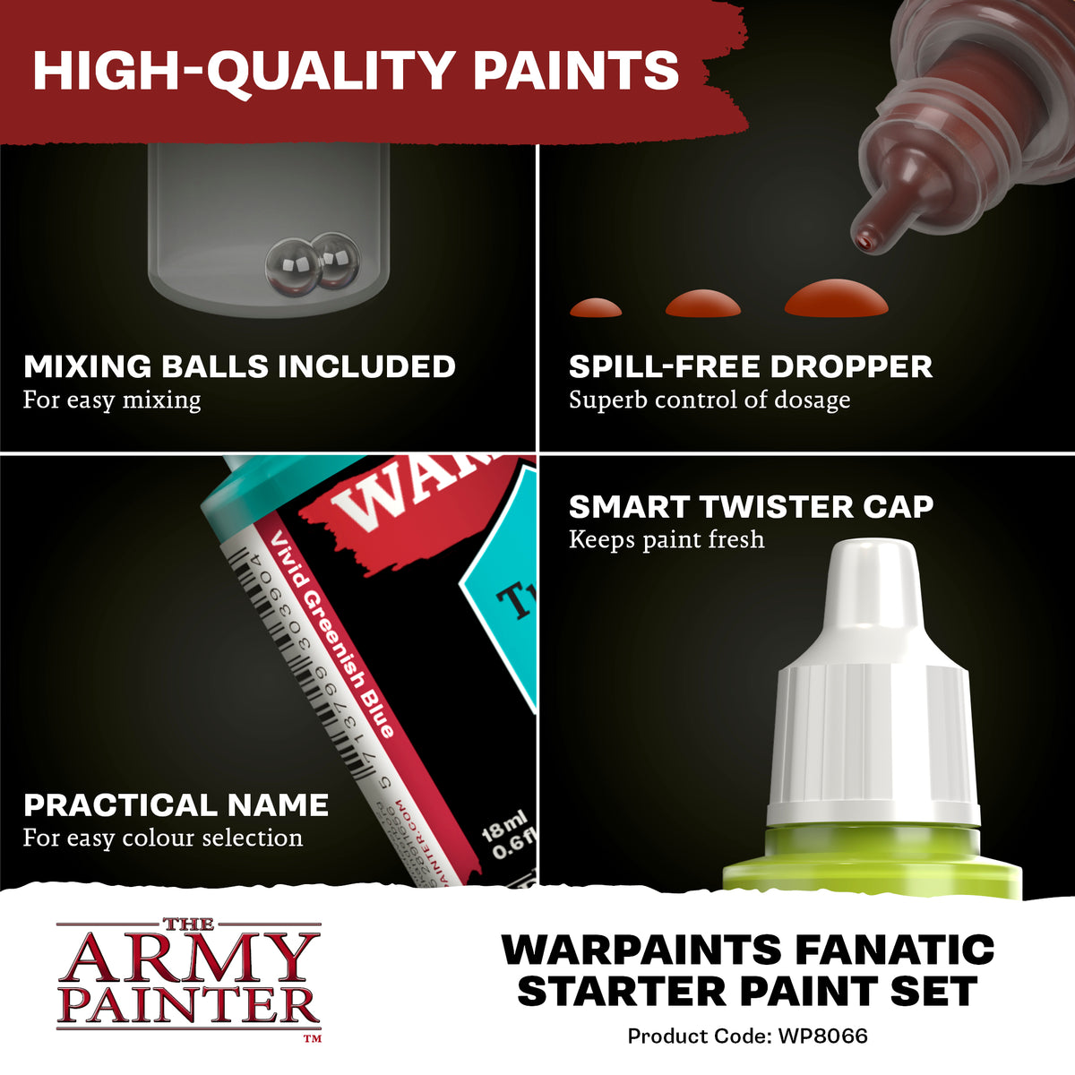 TAP - Warpaints Fanatic: Starter Set - official product image 5