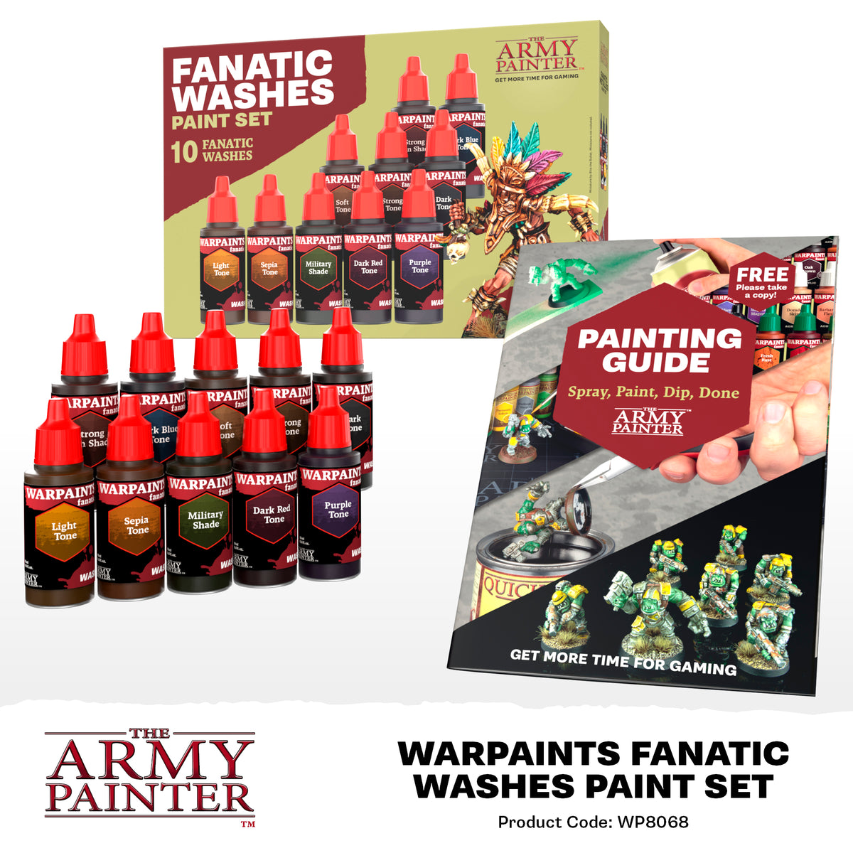 TAP - Warpaints Fanatic: Washes Paint Set - official product image 2