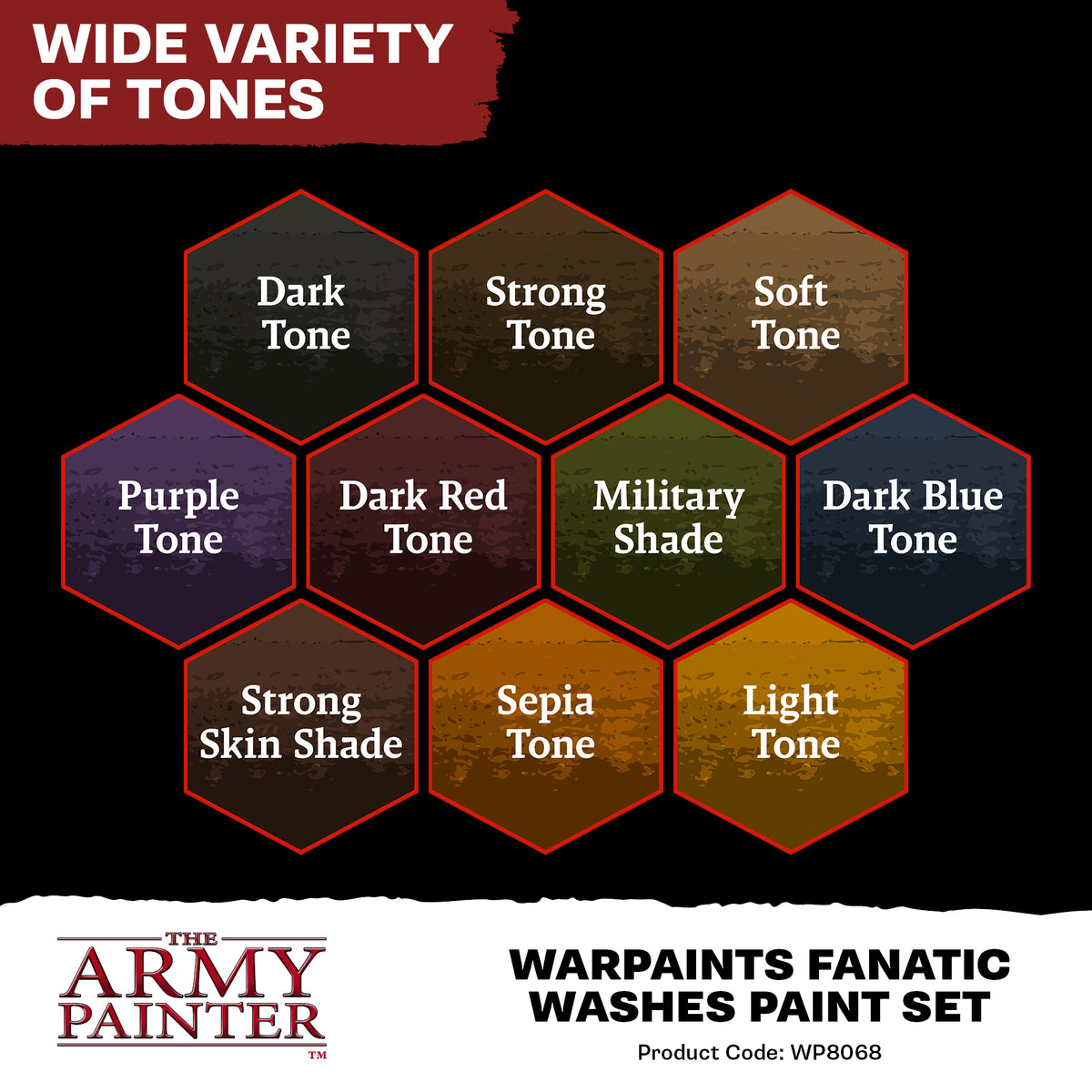 TAP - Warpaints Fanatic: Washes Paint Set - official product image 3