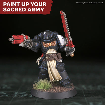 TAP - Combat Se7ens: Black Relic Armour Paint Set - official product image 3