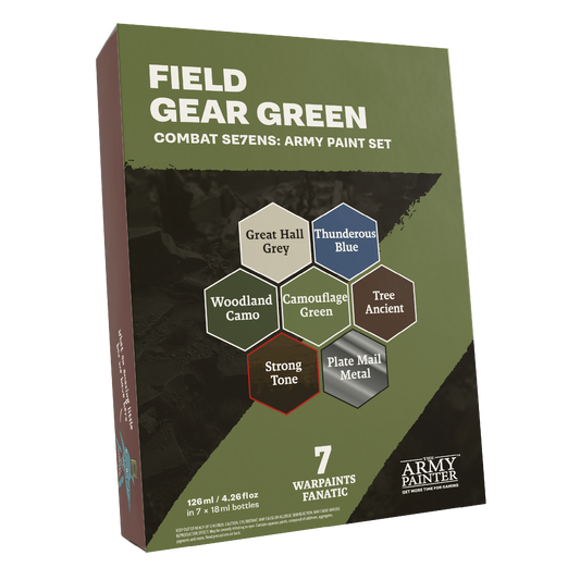 TAP - Combat Se7ens: Field Gear Green Paint Set - official product image